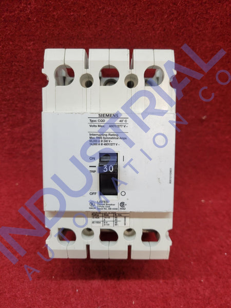 Siemens CQD330 IAC Certified Refurbished