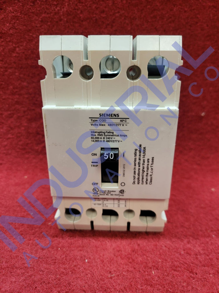 Siemens CQD350 IAC Certified Refurbished