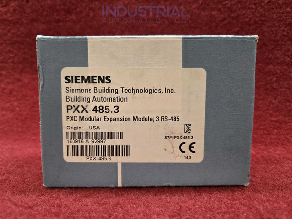 Siemens PXX-485.3 New