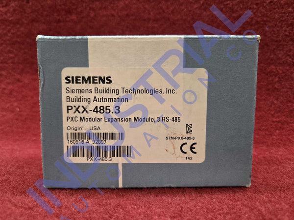 Siemens PXX-485.3 New