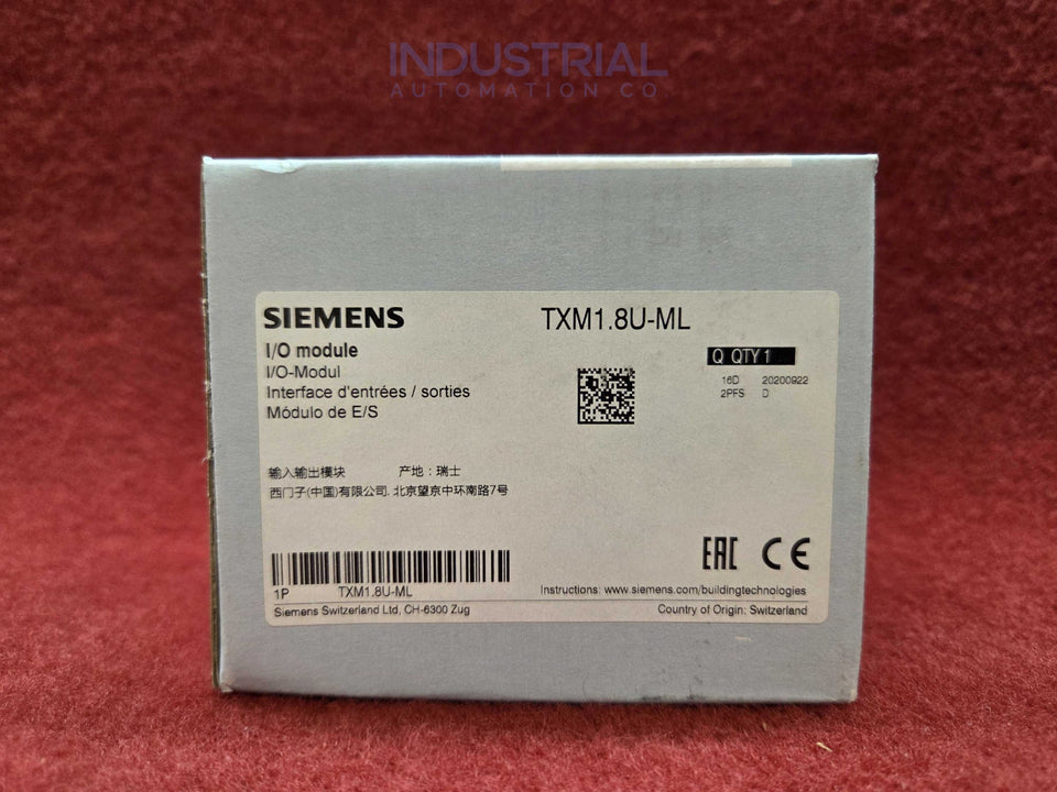 Siemens TXM1.8U-ML New