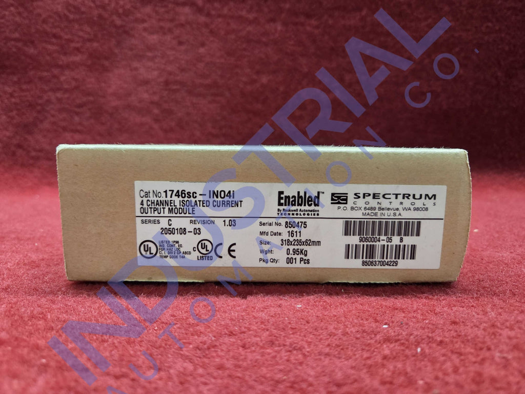 Allen-Bradley 1746sc-INO4I Surplus Original Open Box Industrial Automation & Control