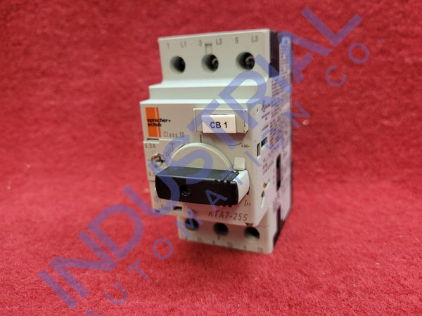 Sprecher & Schuh KTA7-25S-6.3A IAC Certified Refurbished