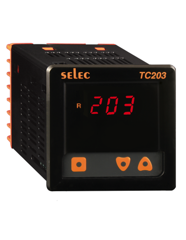 Altech TC203AX-CU Régulateur de température à affichage simple, 1 sortie