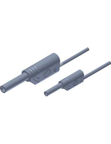 Altech 975163106 Cordon de test Mâle S WS 2-4 100/1 GRIS - Lot de 25