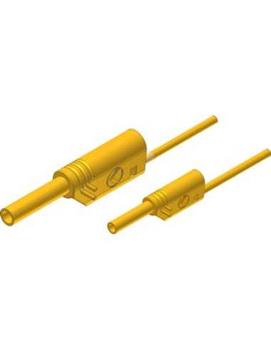 Altech 975163103 Cordon de test MAL S WS 2-4 100/1 JAUNE - Lot de 25