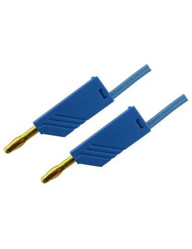 Altech 934063702 Cordon de test MLN 100/2.5 Au BLEU - Lot de 25