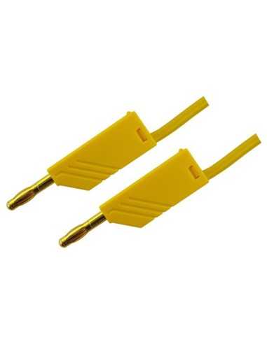 Altech 934507703 Cordon de test MLN 150/2.5 Au JAUNE - Paquet de 25