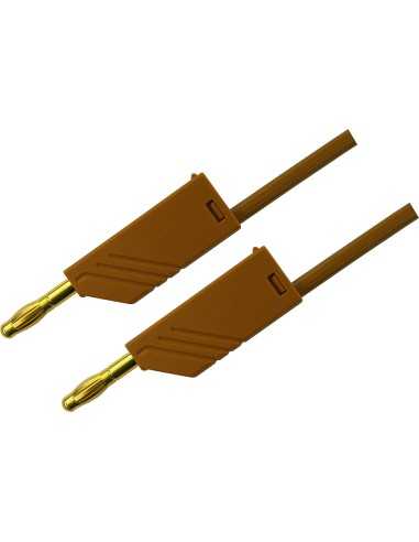 Altech 934066705 Cordon de test MLN 200/2.5 Au MARRON - Lot de 25