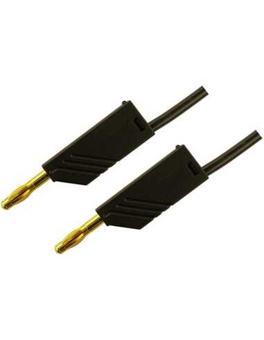 Altech 934059700 Cordon de test MLN 25/2.5 Au NOIR - Lot de 25