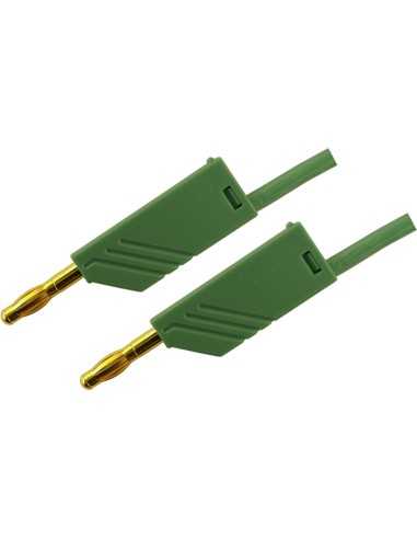 Altech 934059704 Cordon de test MLN 25/2.5 Au VERT - Lot de 25