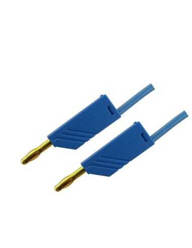 Altech 934061702 Cordon de test MLN 50/2.5 Au BLEU - Lot de 25