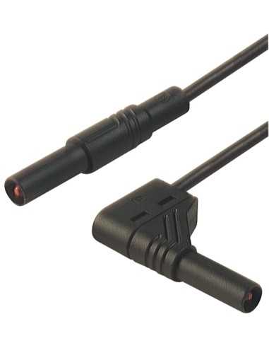 Altech 934080100 Câble de test MLS WG 50/1 NOIR - Lot de 25