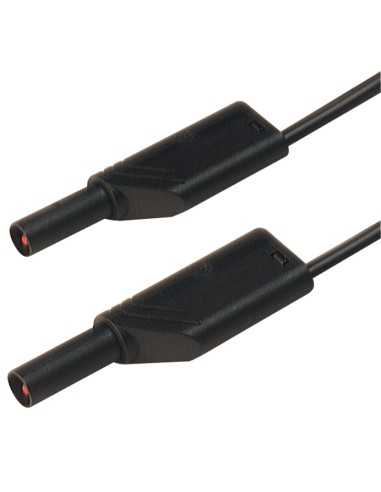 Altech 934069100 Cordon de test MLS WS 200/1 NOIR - Lot de 25