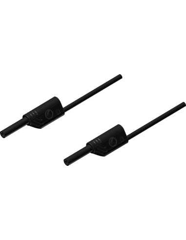 Altech 975696700 Câble de test MVL S WS 100/1 Au NOIR - Lot de 25