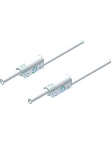 Altech 975698707 Cordon de test MVL S WS 200/1 Au BLANC - Lot de 25