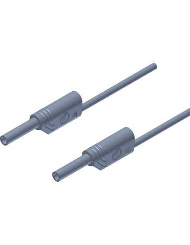 Altech 975694706 Cordon de test MVL S WS 25/1 Au GRIS - Lot de 25