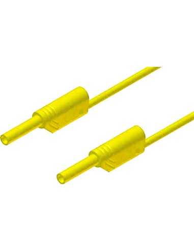 Altech 975695703 Cordon de test MVL S WS 50/1 Au JAUNE - Lot de 25
