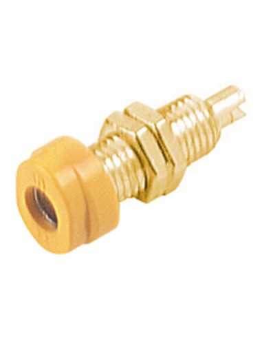 Altech 930175703 Douille de test BUG 10 Au JAUNE - Lot de 200