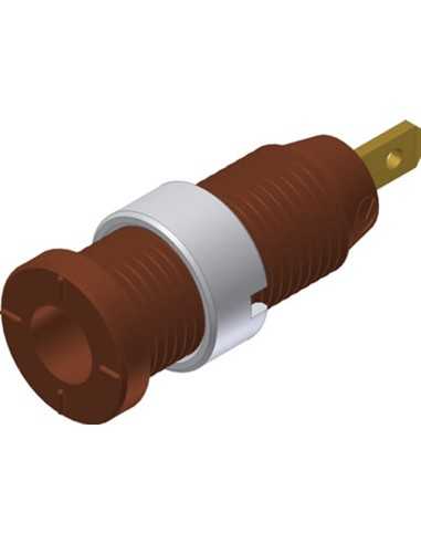 Altech 975455705 Douille de test MSEB 2610 Au MARRON - Lot de 50
