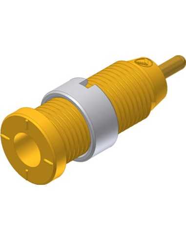 Altech 975459703 Douille de test MSEB 2630 Au JAUNE - Lot de 50