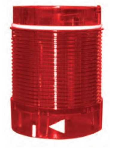 Feu de signalisation Altech TL50LR1T, 50 mm, Module de lentille - Lot de 4