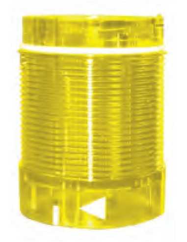Altech TL50LY1T Colonne lumineuse, 50 mm, module lentille - Lot de 4