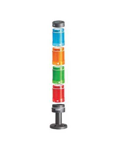 Voyant de tour Altech TW1WR1G1B1A1, 50mm, 120V CA