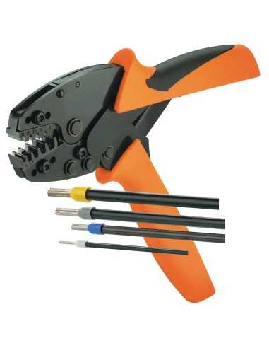 Pince à sertir pour embouts Altech CRIMPIT F 6 EN, 24-10 AWG, UL