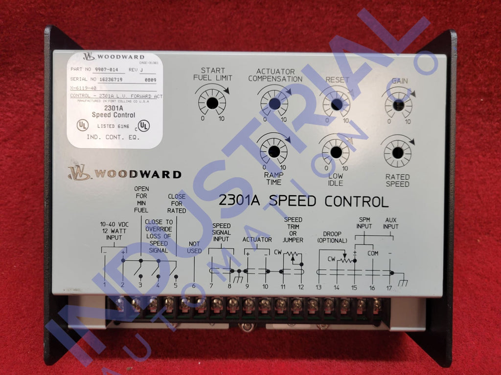 Woodward 9907-014 IAC Certified Refurbished