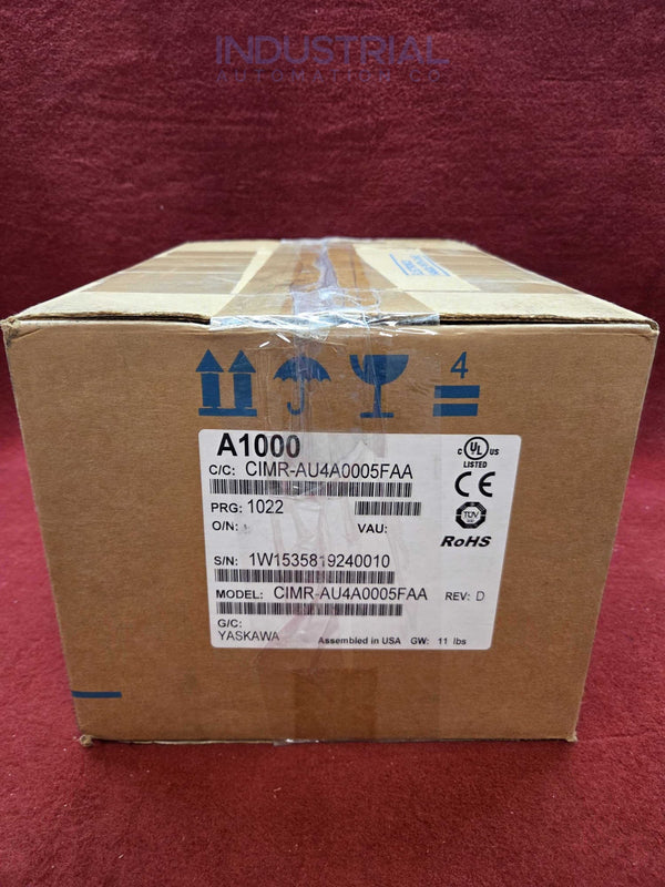 Yaskawa CIMR-AU4A0005FAA - New Surplus - Variable Frequency Drive