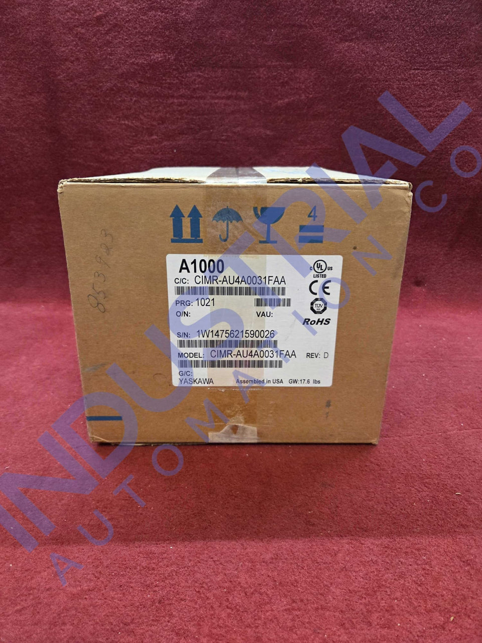 Yaskawa CIMR-AU4A0031FAA - Variable Frequency Drive