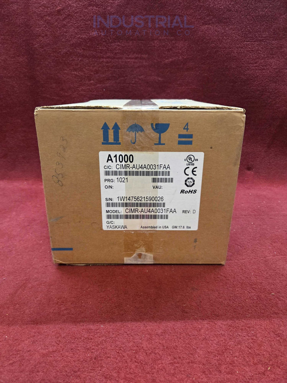 Yaskawa CIMR-AU4A0031FAA - Variable Frequency Drive
