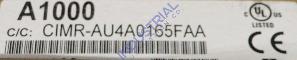 Yaskawa Cimr-Au4A0165Faa