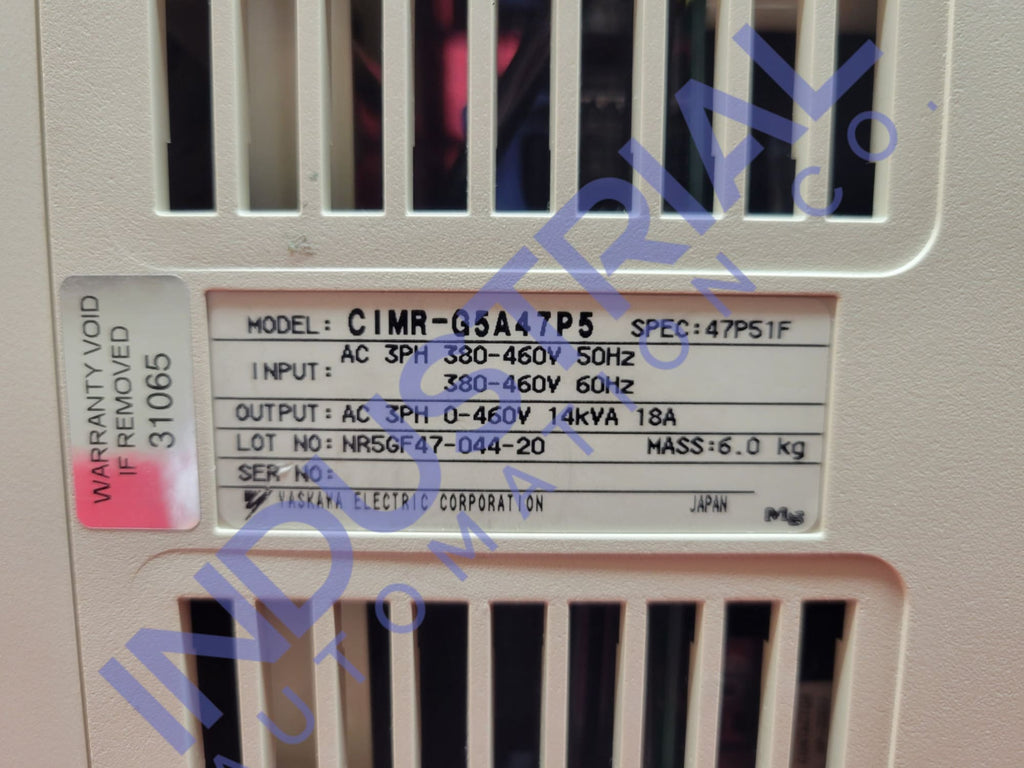Yaskawa Cimr-G5A47P5