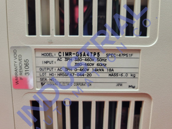 Yaskawa Cimr-G5A47P5