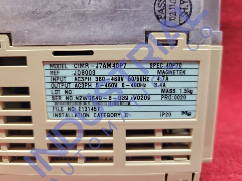 Yaskawa Cimr-J7Am40P7