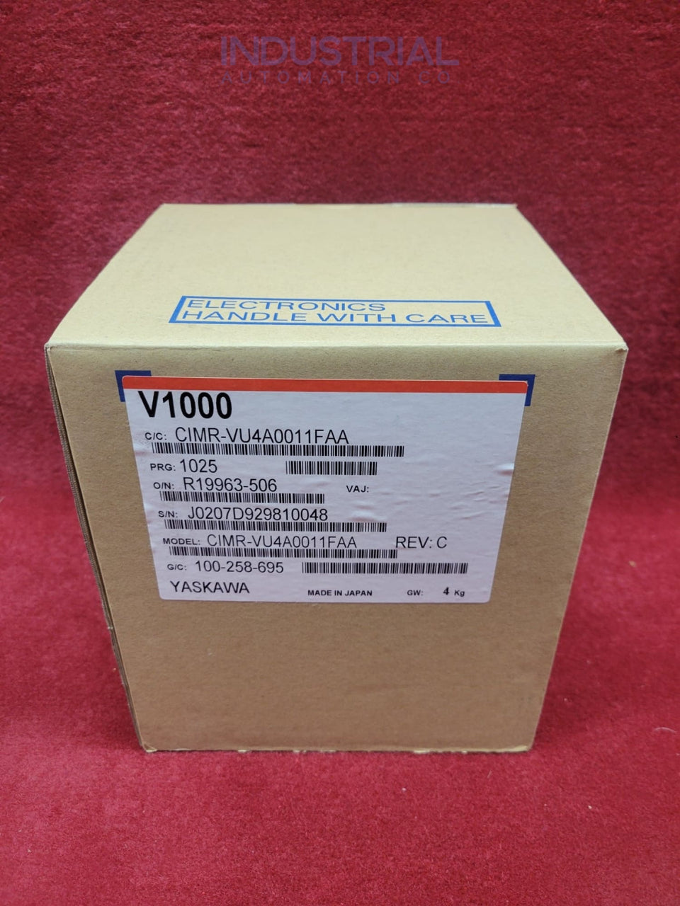 Yaskawa Cimr-Vu4A0011Faa