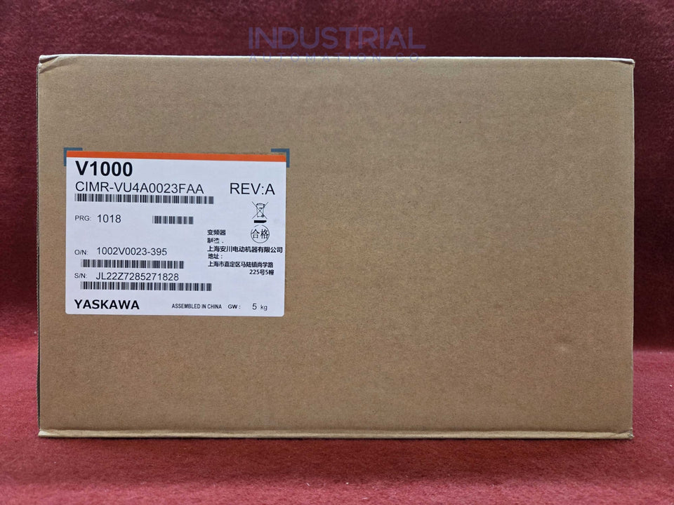 Yaskawa CIMR-VU4A0023FAA New Variable Frequency Drive