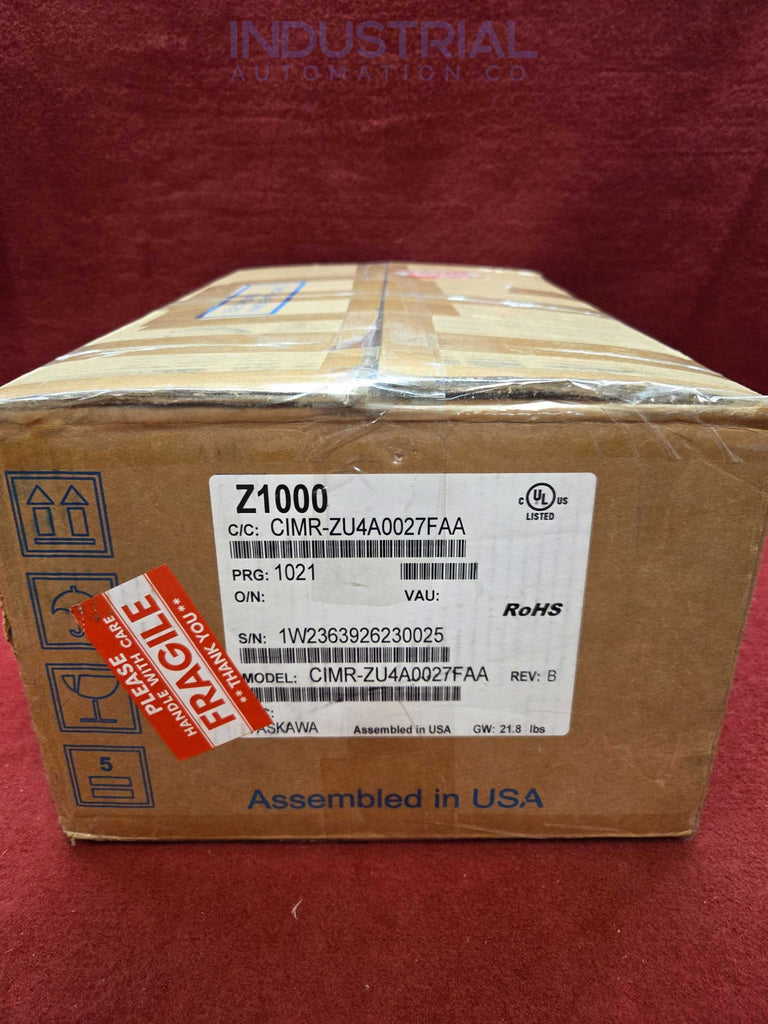 Yaskawa CIMR-ZU4A0027FAA - New Surplus - HVAC Drive