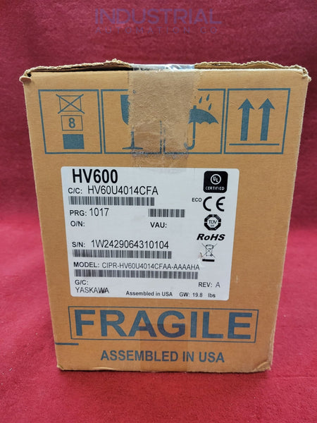 Yaskawa HV60U4014CFA - IAC Certified Refurbished