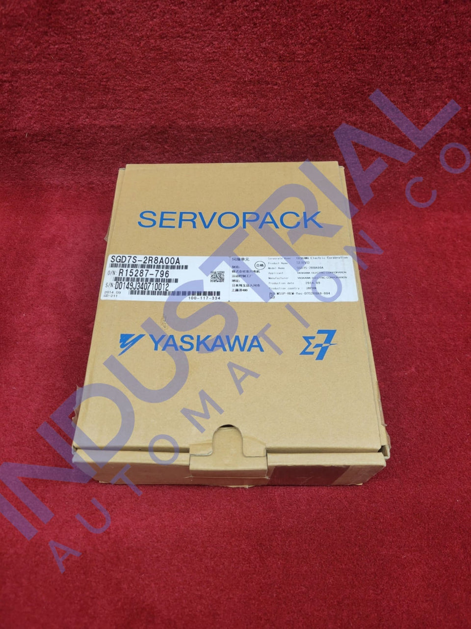 Yaskawa Sgd7S-2R8A00A