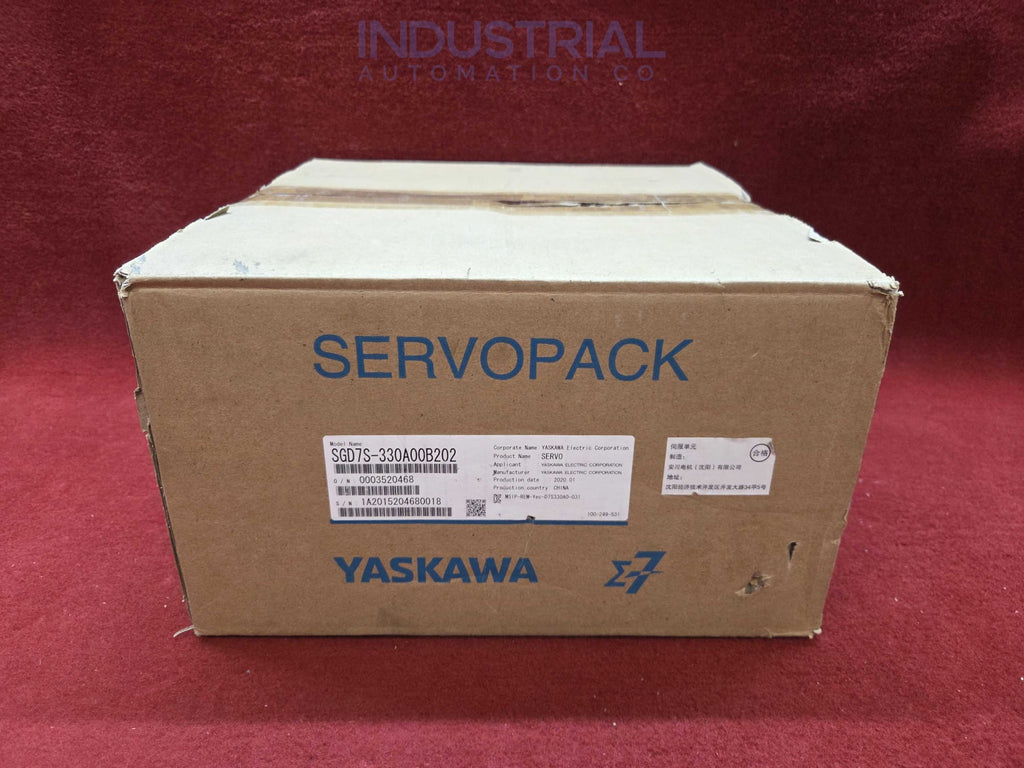 Yaskawa SGD7S-330A00B202 - New Surplus