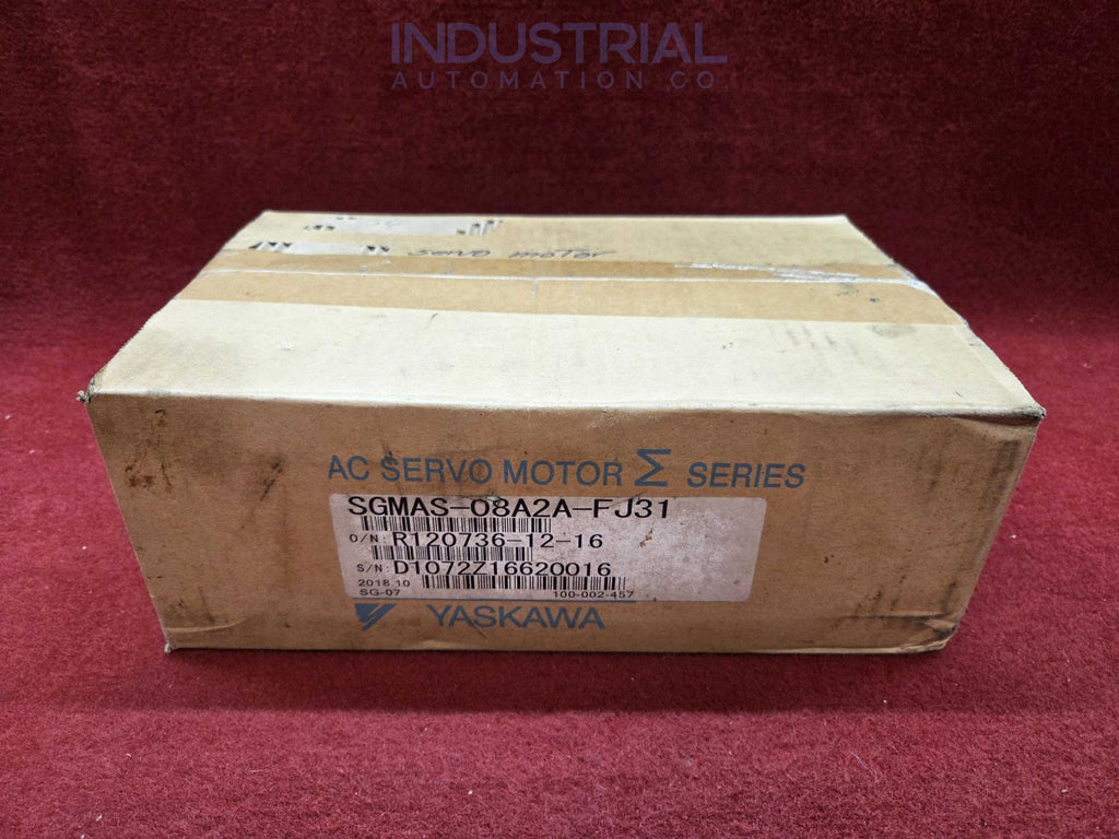 Yaskawa SGMAS-08A2A-FJ31 New Surplus