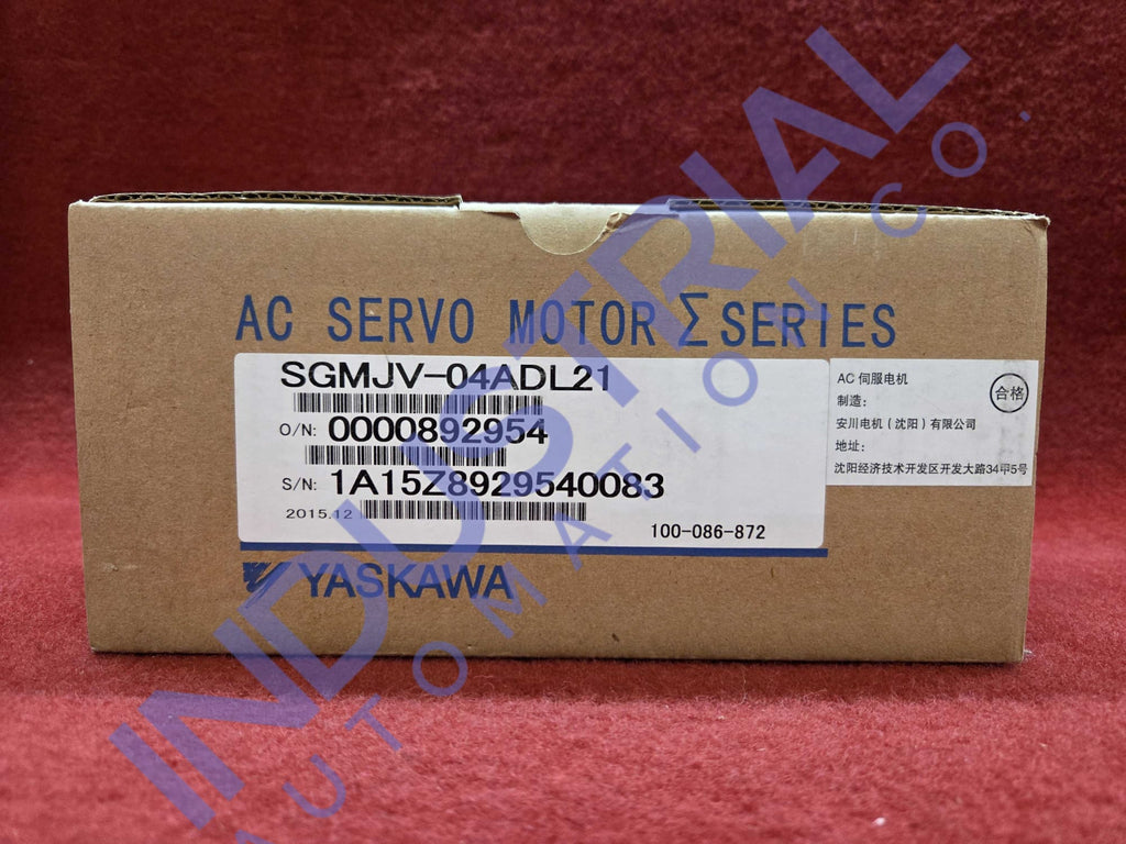 Yaskawa SGMJV-04ADL21